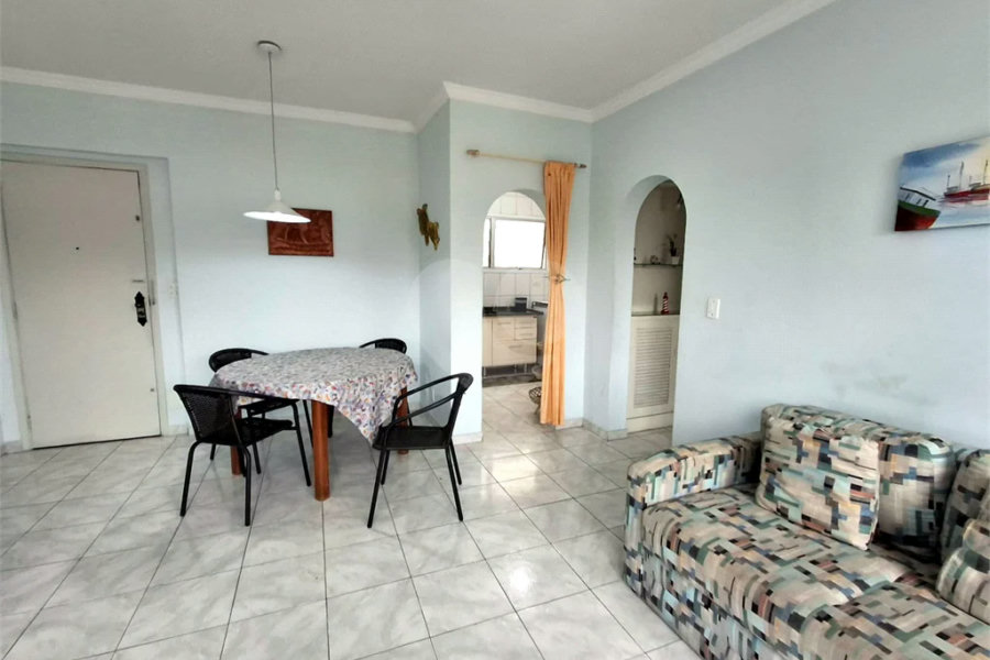 Apartamento à venda com 1 quarto em Vila Alzira, Guarujá, SP