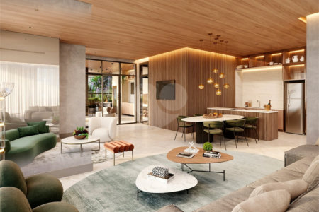 Apartamento a venda em Moema, 53 m², vaga, lazer e próximo ao parque do Ibirapuera