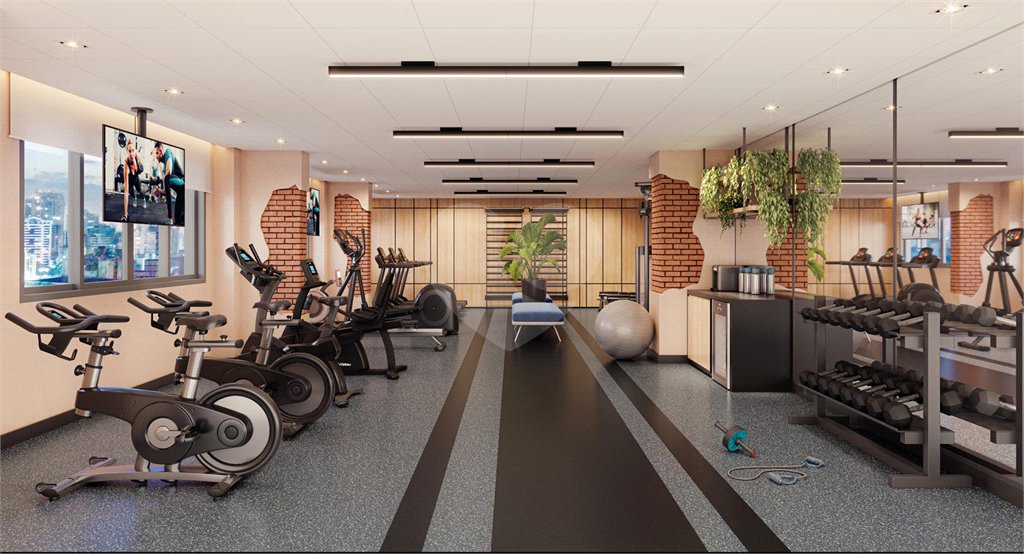 Studio 21m² próximo ao metrô Paraíso com lazer