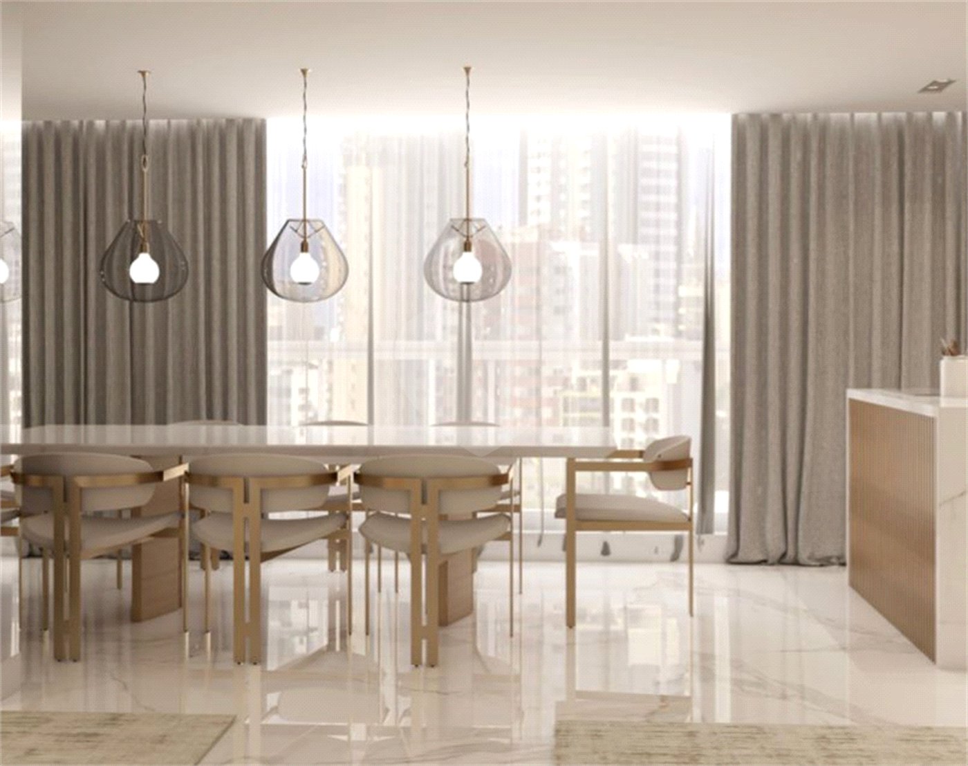 APARTAMENTO ALTO PADRÃO 3 SUÍTES 3 VAGAS VARANDA GOURMET ANÁLIA FRANCO.