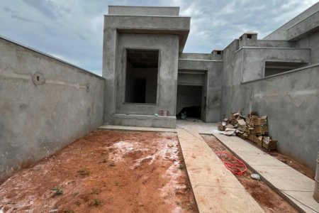 Casa à venda com 3 quartos, sendo 1 suíte, em Bela Vista da Lagoa, Três Lagoas, MS