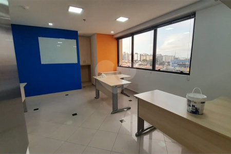 # SALA COMERCIAL MOBILIADA PARA LOCAÇÃO | 38 m² | 1 VAGA COBERTA | PARAÍSO – SANTO ANDRÉ/SP