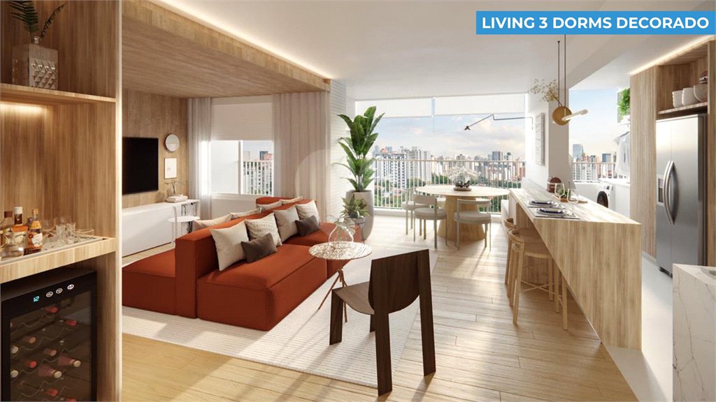 Studio 25 m² – Barô Higienópolis by You, inc | São Paulo