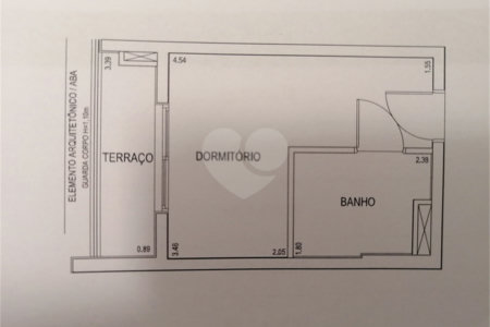 STUDIO À VENDA NO BROOKLIN/ORIZ CAMPO BELO COM 22m2 NR