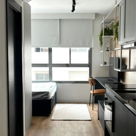 Apartamento de 24m² todo mobiliado próximo a região do Ipiranga em São Paulo - SP.