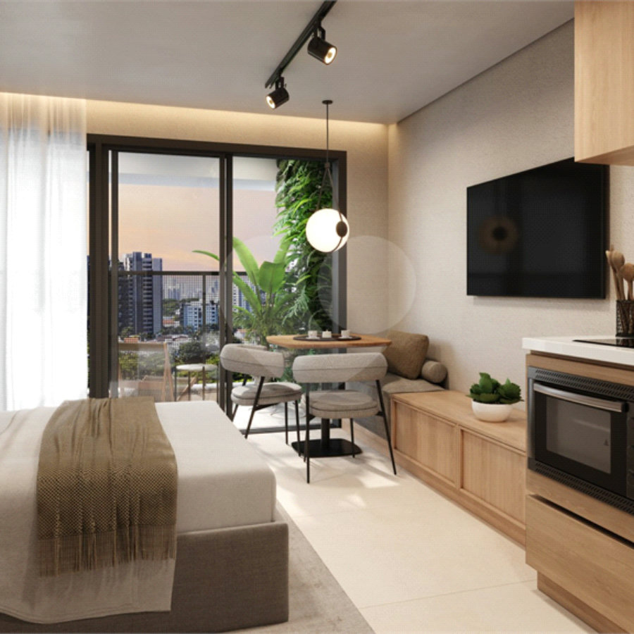 Studio à venda – 26 m² – Helbor Collage Bela Vista – São Paulo – SP
