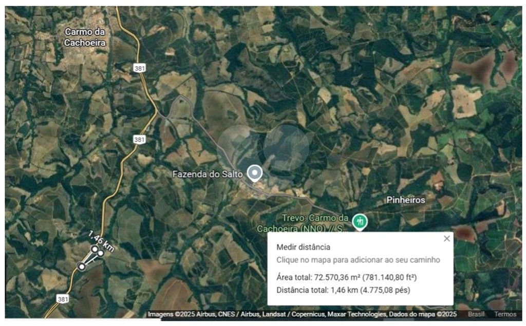 TERRENO À VENDA – 7,26 HECTARES NA RODOVIA FERNÃO DIAS (MG)