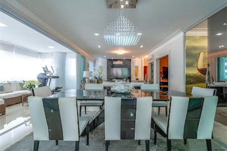 APARTAMENTO ALTO PADRÃO 335 M2 COM 4 SUÍTES Á VENDA - JARDIM ANÁLIA FRANCO ACEITA PERMUTA