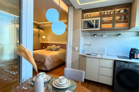 Apartamento com 35m², 1 dormitório, à venda na Bela Vista