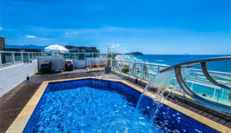 Cobertura à venda com 7 quartos, sendo 5 suítes, em Riviera de São Lourenço, Bertioga, SP