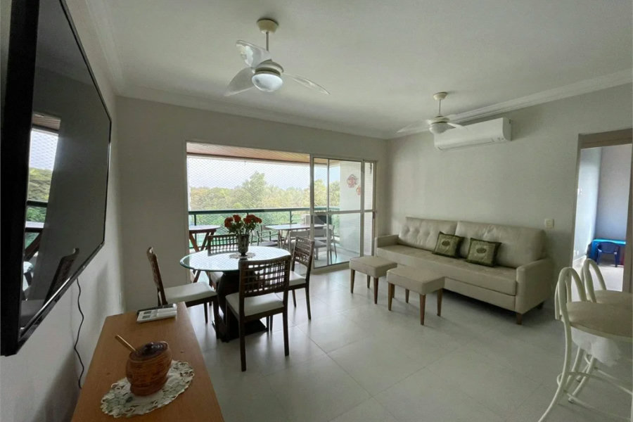 Apartamento à venda com 3 quartos, sendo 1 suíte,  em Riviera de São Lourenço, Bertioga, SP