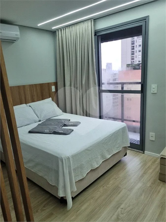 Studio 21M2 mobiliado no Jardim Paulista
