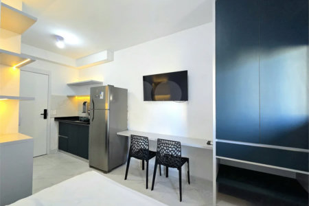 Studio Mobiliado 21m² Próximo Metrô Paraíso