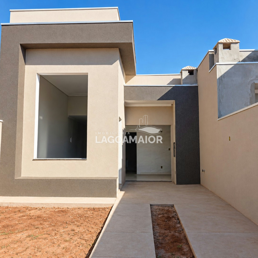 Casa à venda com 3 quartos, sendo 1 suíte, em Bela Vista da Lagoa, Três Lagoas - MS