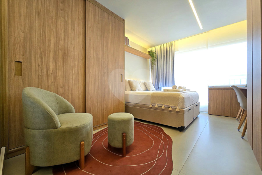 Studio Mobiliado Novo 26m² Próximo Metrô Vila Madalena