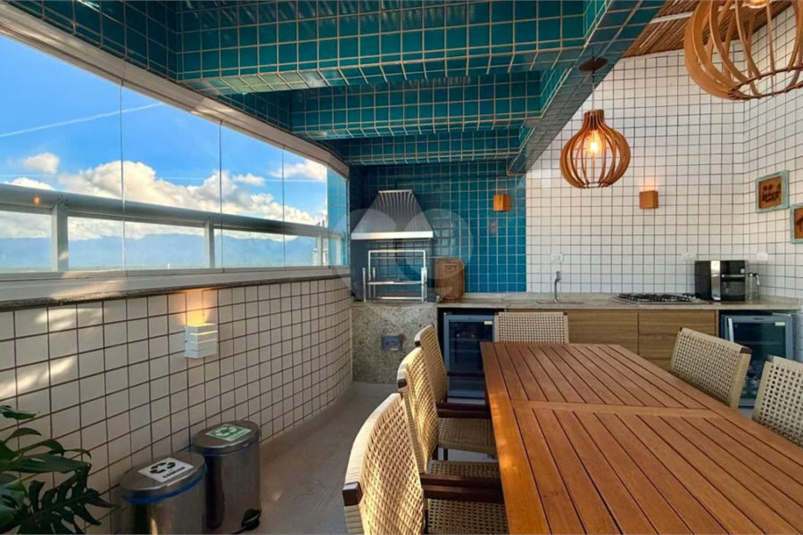 Cobertura à venda com 4 quartos, sendo 1 suíte,  em Riviera de São Lourenço, Bertioga, SP