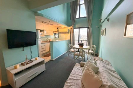 Apartamento com 1 dormitório com 1 vaga de garagem