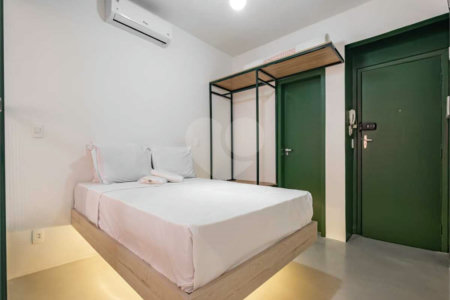 Apartamento a Venda na Vila Buarque, 29 m², 1 dormitório, totalmente reformado e decorado