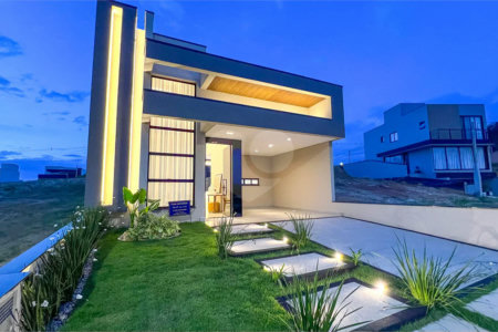 Indaiatuba - Casa condomínio Park Vista Real - AT : 200m - AC : 140m - Boiller Instalado - torneiras quentes - 3 quartos : sendo 1 suite - Suite - Ar Condicionado Samsung 12 Btu’s; arandelas de cabeceira , Dommus Closet . Esquadria , porta automática . 2 Quartos - Ar Condicionado Samsung 9 Bt