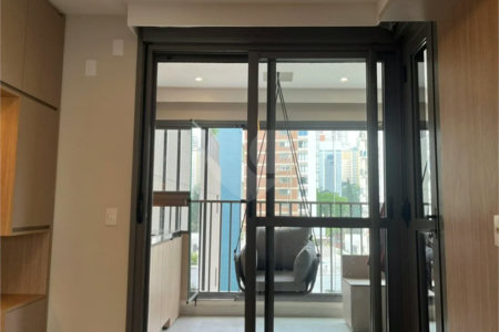 Apartamento mobiliado com 44 m2, 1 dormitório e 1 vaga a venda nos Jardins