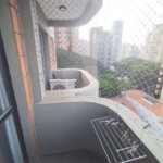 Apartamento mobiliado em Moema, - 1 quarto, sala e cozinha - 1 vaga
