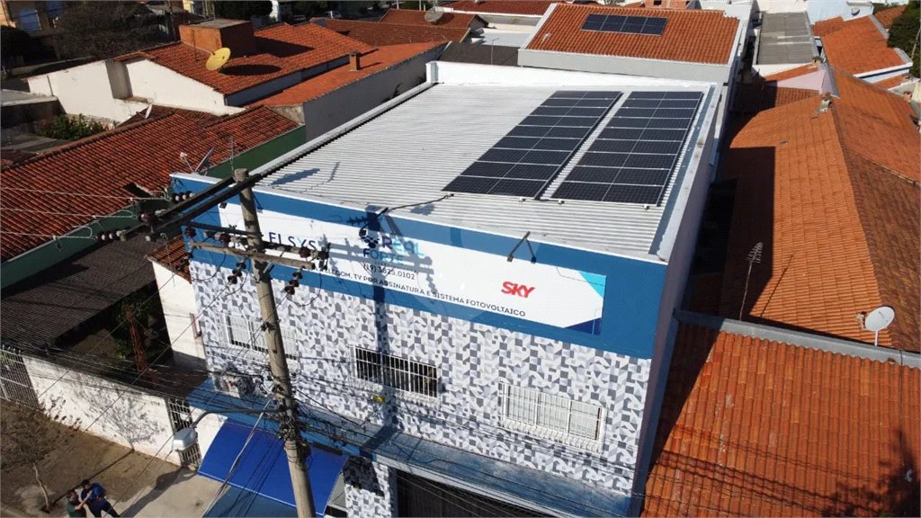 Salão Comercial para locação em Indaiatuba/SP no Bairro Vila Georgina -Fotovoltaica instalada.
