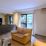 Apartamento para venda e locação de 130m² no Jardim Paulista com 2 suítes e 2 vagas.