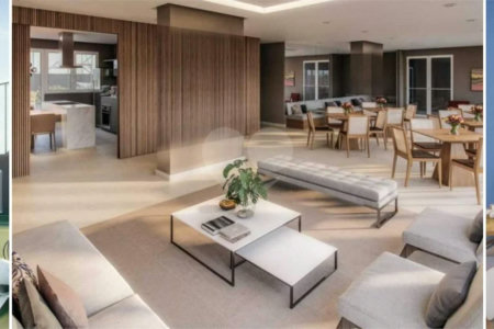 Condomínio Clube Apartamento Varanda gourmet 2 dormitórios sendo 1 suíte 1 vagas.