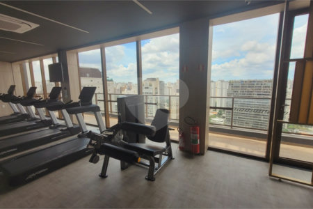 Studio sofisticado, totalmente mobiliado e pronto para morar