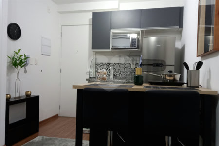 Apartamento tipo Studio com 36m na região central de São Paulo - SP.