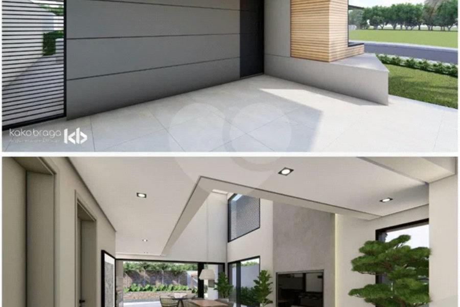 Casa em construção com 3 suítes no Condomínio Damha 2, na cidade de Piracicaba - SP.