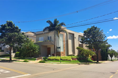 Casa Mobiliada a venda no Swiss Park – Campinas/SP | 325m² | 4 Quartos, área Gourmet com Piscina