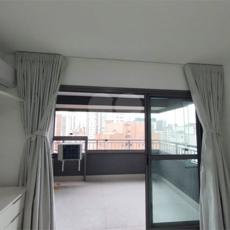 Lindo apartamento com 30 m², varanda e lazer completo, para locação na Chácara Klabin!