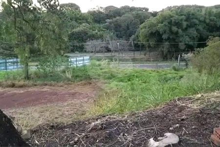 Terreno com 453,50 m² de área total.