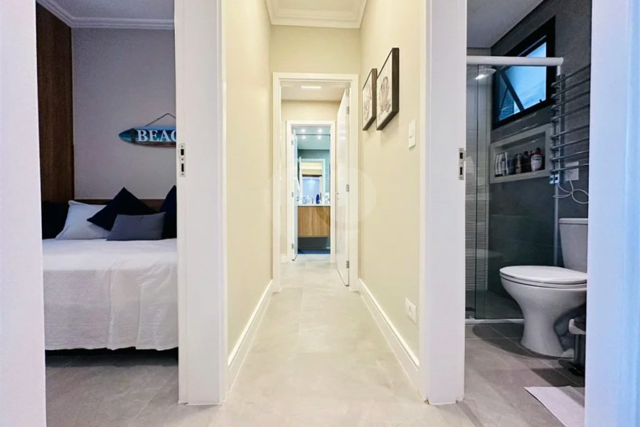 Apartamento à venda com 2 quartos, sendo 1 suíte, em Riviera de São Lourenço, Bertioga, SP