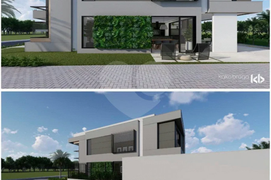 Casa em construção com 3 suítes no Condomínio Damha 2, na cidade de Piracicaba - SP.