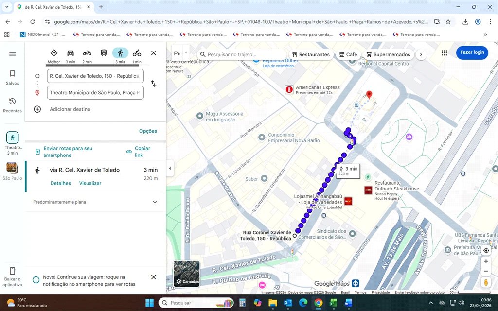 Sala Comercial para Venda ou Locação no Centro de São Paulo
