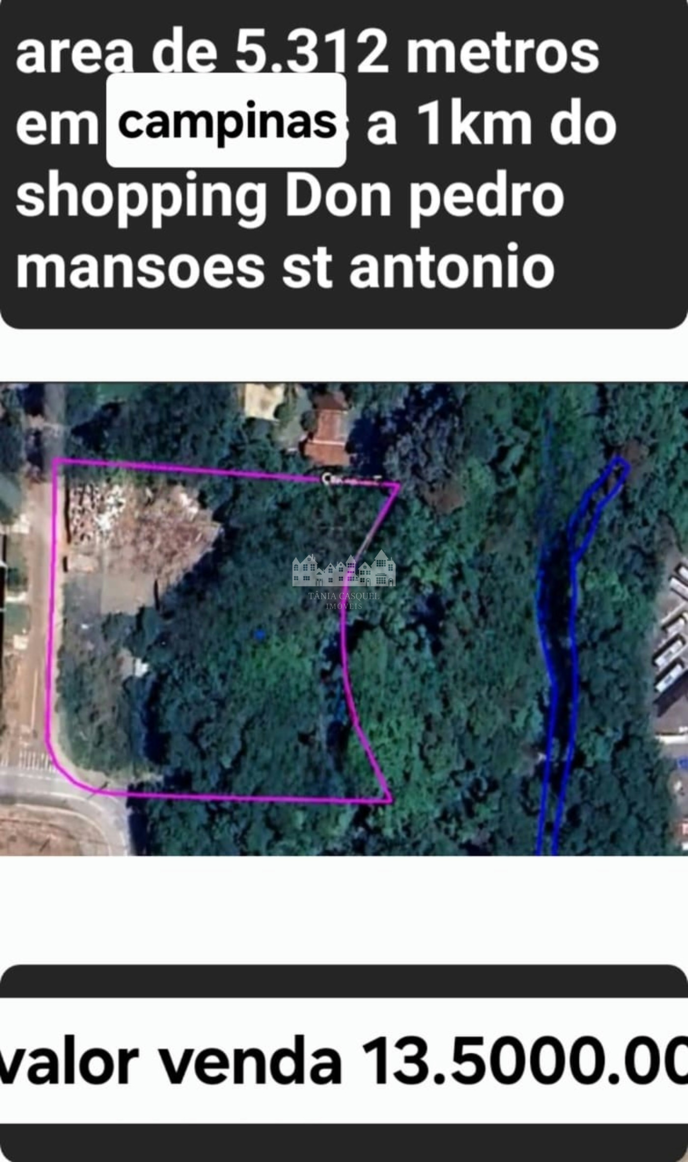 Terreno à venda em Mansões Santo Antônio, Campinas, SP