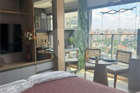 Studio para Locação, 26m² mobiliado, Vila Mariana, ao lado metro Hospital SP - YBY Ibirapuera Urban Home!
