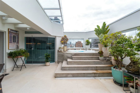 Cobertura duplex 196 m² para locação ou venda em pinheiros,.