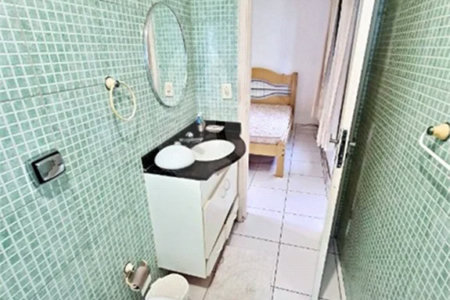 COBERTURA MOBILIADA À VENDA NO GUARUJÁ, 4 QUARTOS (2 SUÍTES)