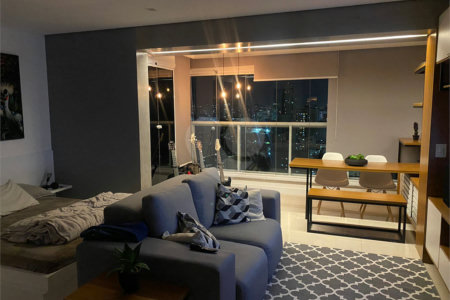 Excelente Apartamento Mobiliado de 34m² para Locação no Condomínio Viaza 400 – Campo Belo/SP!