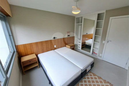 Apartamento mobiliado de 85 m² no Itaim Bibi | 3 dormitórios, 1 suíte e 1 vaga