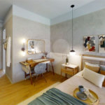 Apartamento novo com 02 Dormitórios e uma Suíte.