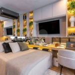 Uma região encantadora com diversos lugares para explorar. Em um terreno com mais de 6 mil m² de área, contará com 3 torres em 2 condomínios independentes e exclusivos. 850m do metrô Butantã. Apartamento andar alto, 1 dormitório. 1 vaga de garagem. DIVERSÃO: Espaço gourmet, brinquedoteca, churrasque