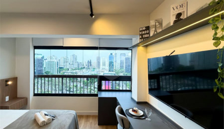 Studio para alugar com 1 quarto em Vila Cordeiro, São Paulo, SP