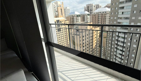 Apartamento à venda com 1 suíte em Indianópolis, São Paulo, SP