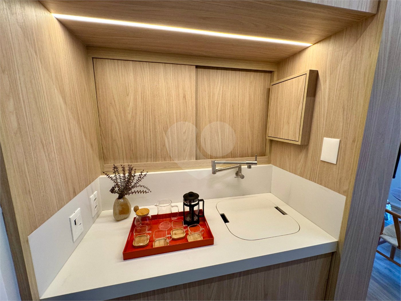 Apartamento garden para venda em Chácara Santo Antônio (Zona Sul) com 1 quarto, sendo 1 suíte , 39m²