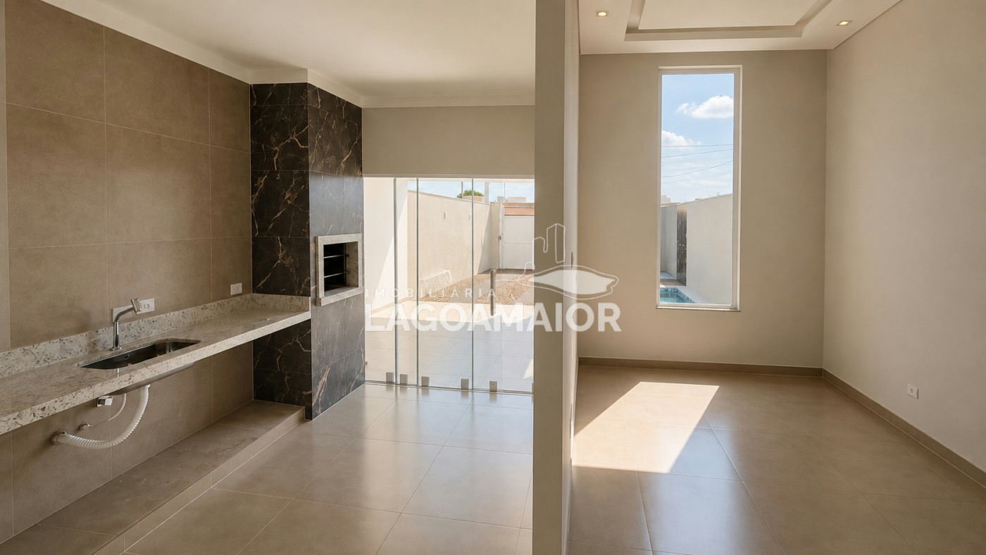 Casa à venda com 3 quartos, sendo 1 suíte, em Jardim dos Ipes, Três Lagoas - MS