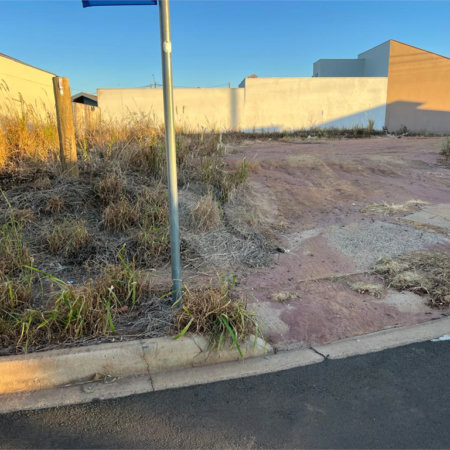 Terreno de esquina 342m² no Jardim das Palmeiras 2 – Ibaté/SP